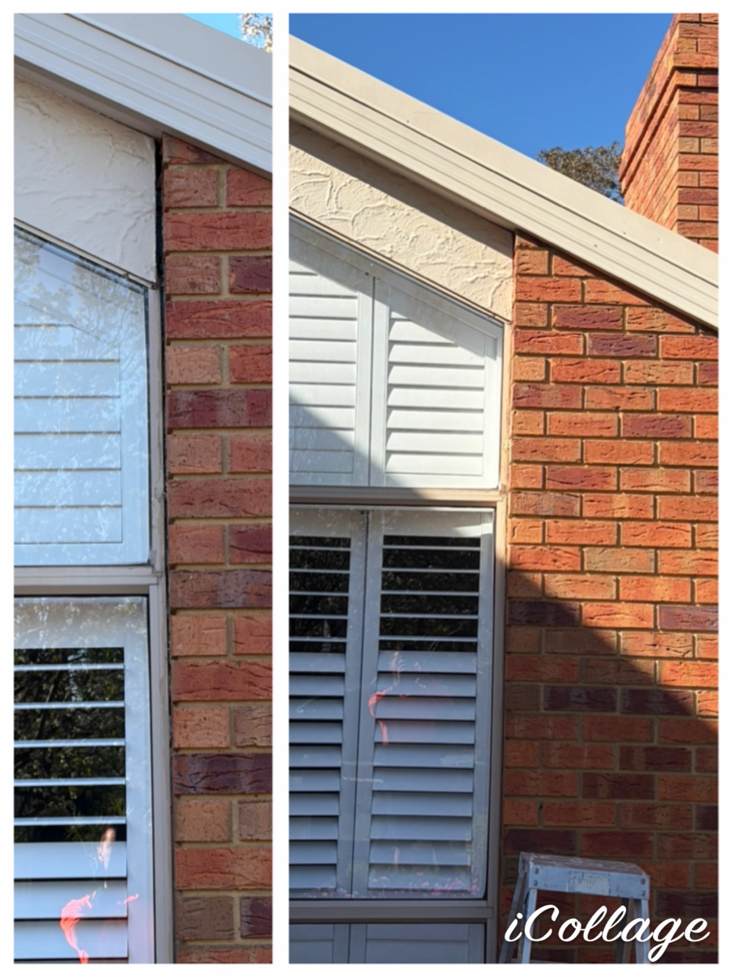 Before and after window alignment